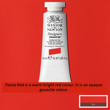 Load image into Gallery viewer, Winsor and Newton Designers Gouache - 14ml / Cadmium Red
