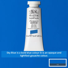 Load image into Gallery viewer, Winsor and Newton Designers Gouache - 14ml / Sky Blue
