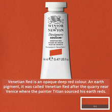 Load image into Gallery viewer, Winsor and Newton Designers Gouache - 14ml / Venetian Red
