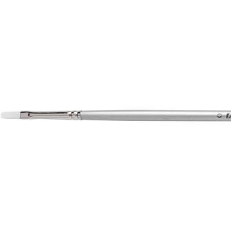 Pro Arte Long Flat Sterling Brushes (Long Handled) - Handled