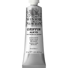 Load image into Gallery viewer, Winsor and Newton Griffin Alkyd Oil Paints - 37ml / Mixing White
