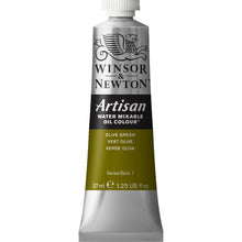 Load image into Gallery viewer, Winsor and Newton Artisan Water Mixable Oils - 37ml / Olive Green
