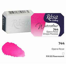 Load image into Gallery viewer, Rosa Full Pan Watercolours - Opera Rose
