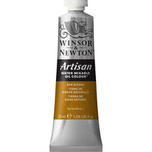 Load image into Gallery viewer, Winsor and Newton Artisan Water Mixable Oils - 37ml / Raw Sienna

