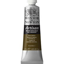 Load image into Gallery viewer, Winsor and Newton Artisan Water Mixable Oils - 37ml / Raw Umber
