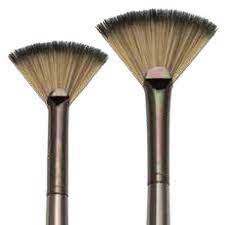 Royal Zen Fan Brushes for Oil and Acrylic (Series Z53FB)