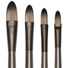 Royal Zen Filbert Brushes for Oil and Acrylic (Series Z53T)