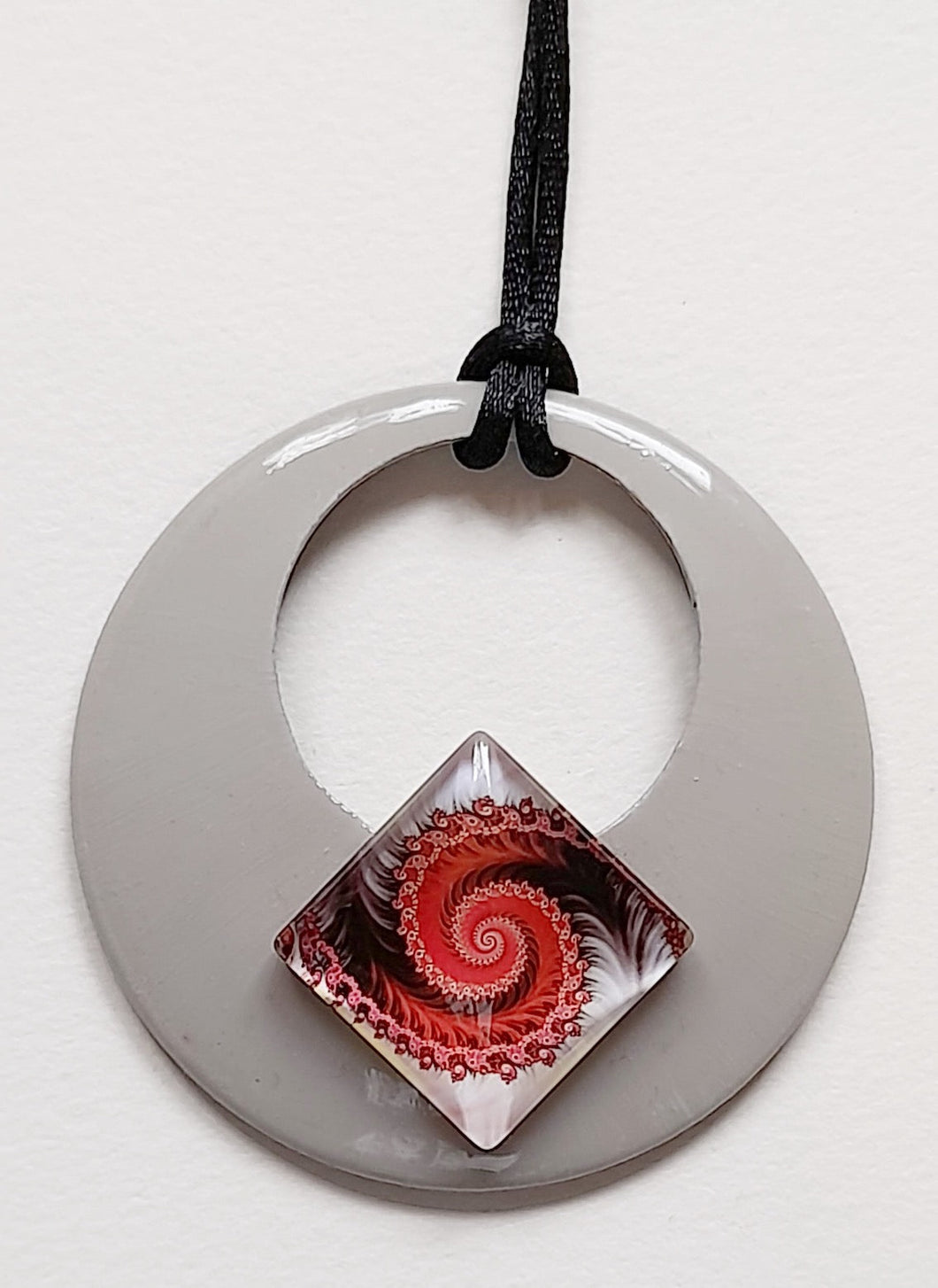 Scarlet Spiral (68mm diameter)