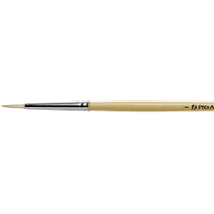 Load image into Gallery viewer, Pro Arte Series B Round Hog Brushes - 1 / Long Handle
