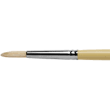 Load image into Gallery viewer, Pro Arte Series B Round Hog Brushes - 6 / Long Handle
