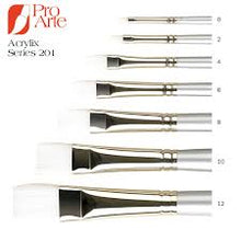 Load image into Gallery viewer, Pro Arte Bright Sterling Brushes (Long Handled)
