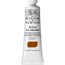 Load image into Gallery viewer, Winsor and Newton Professional Oils - 37ml / Transparent Brown Oxide
