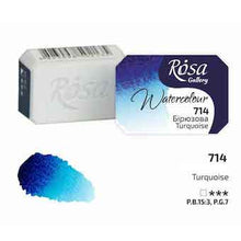 Load image into Gallery viewer, Rosa Full Pan Watercolours - Turquoise
