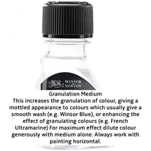 Load image into Gallery viewer, Winsor &amp; Newton Watercolour Mediums - 75ml / Granulation
