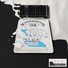 Load image into Gallery viewer, Winsor and Newton Drawing Ink - 14ml / White
