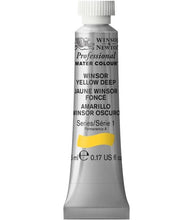 Load image into Gallery viewer, Winsor and Newton Professional Watercolours - 5ml / Winsor-Yellow-Deep
