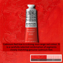 Load image into Gallery viewer, Winsor and Newton Winton Oil Paints - 37ml / Cadmium Red Hue
