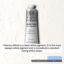 Load image into Gallery viewer, Winsor and Newton Winton Oil Paints - 37ml / Titanium White
