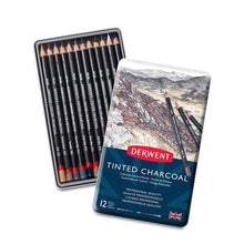 Load image into Gallery viewer, Derwent Tinted Charcoal Pencil Sets
