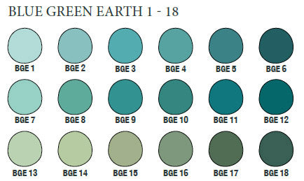 Unison Pastels Blue Green Earth 1-18
