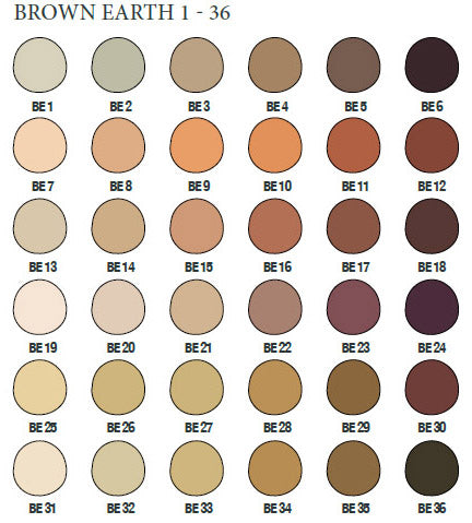 Unison Pastels Brown Earth 1-36