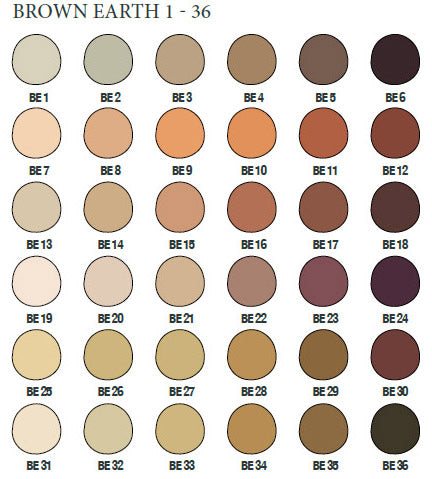 Unison Pastels Brown Earth 1-36