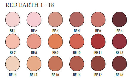 Unison Pastels Red Earth 1-18